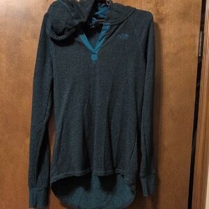 The North Face Teal Hoodie